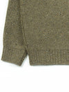 Building Forest Wool Blend Half Zip Up Knit Pullover Khaki I3WN01KH - IOEDLE - BALAAN 8