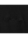 Silk Blended Luxe Short Sleeve T-Shirt Black - NOIRER - BALAAN 7