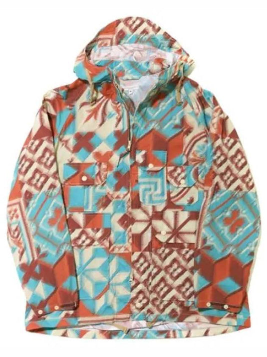 Atlantic Parka Cotton Islamic Tile Print Men s Jumper - ENGINEERED GARMENTS - BALAAN 1