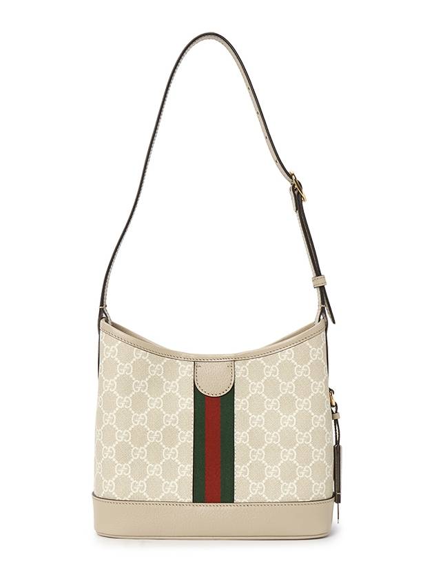 Ophidia GG Small Shoulder Bag Beige White - GUCCI - BALAAN 5