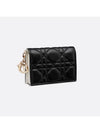 Lady Bloom Card Wallet Black - DIOR - BALAAN 3