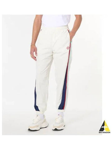 M side panel shell suit track pants white PANELLED PANT - CASABLANCA - BALAAN 1