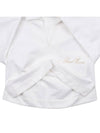 Women's Filomena Cotton Linen Long Sleeve Shirt White - LORO PIANA - BALAAN.