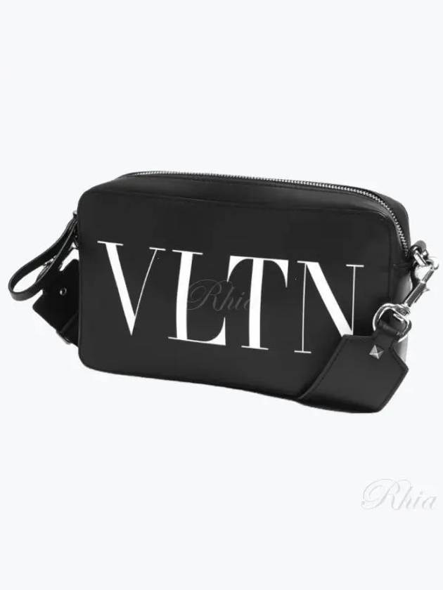 VLTN Logo Cross Bag Black - VALENTINO - BALAAN 2