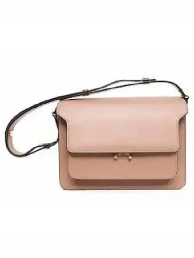 Saffiano Trunk Mini Shoulder Bag Brown - MARNI - BALAAN 2