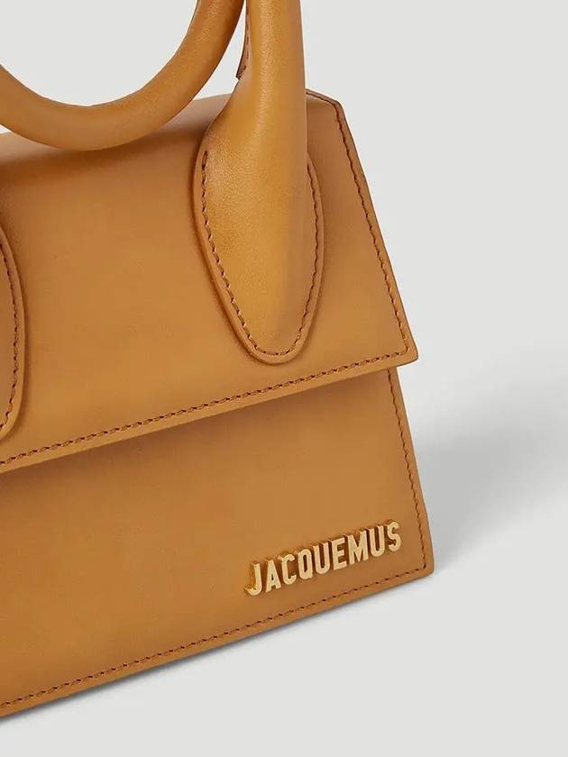 Jacquemus Chiquito Le Chiquito Nord Strap Leather Moyen Tote Bag Beige - JACQUEMUS - BALAAN 5