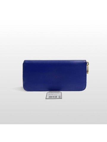 Mulberry Blossom Nappa Blue Long Wallet RL3983 - MULBERRY - BALAAN 1