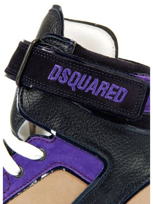 Leather High Sneakers - DSQUARED2 - BALAAN 2