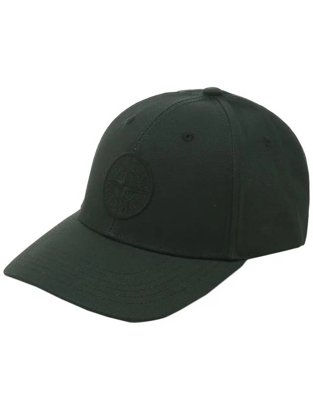 99661 Cotton Rep 6 Panel Ball Cap Black - STONE ISLAND - BALAAN 3