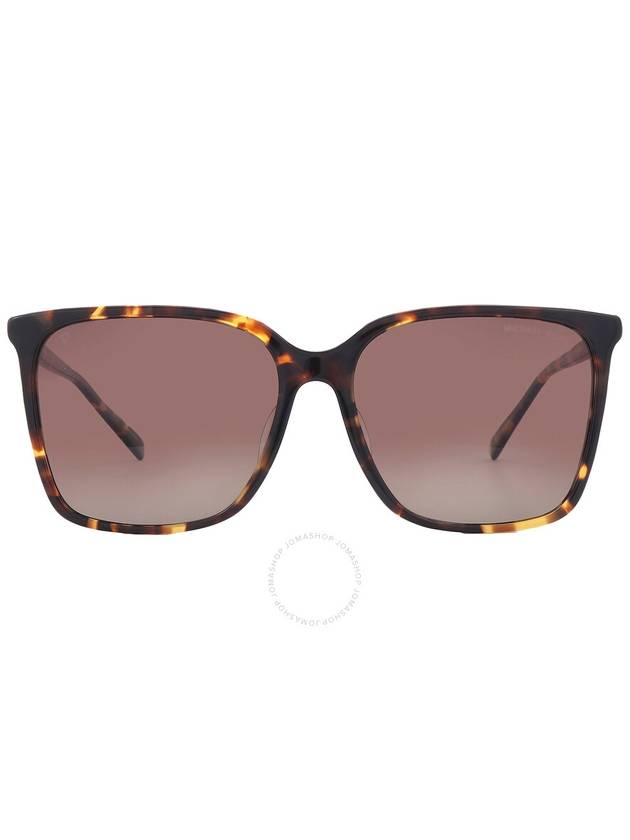 Michael Kors Canberra Brown Gradient Square Ladies Sunglasses MK2197F 3006T5 58 - MICHAEL KORS - BALAAN 1