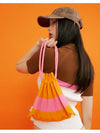 Handle bubble bag orange - PLEATSMAMA - BALAAN 2