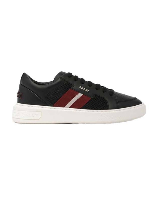 Men's Melys Low Top Sneakers Black - BALLY - BALAAN 1