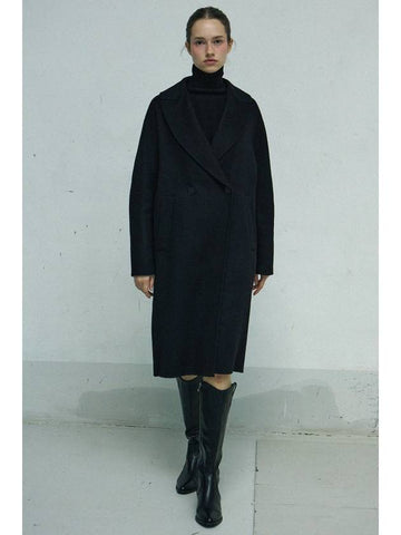 Cashmere handmade double coat - LAFEL SORT OF - BALAAN 1