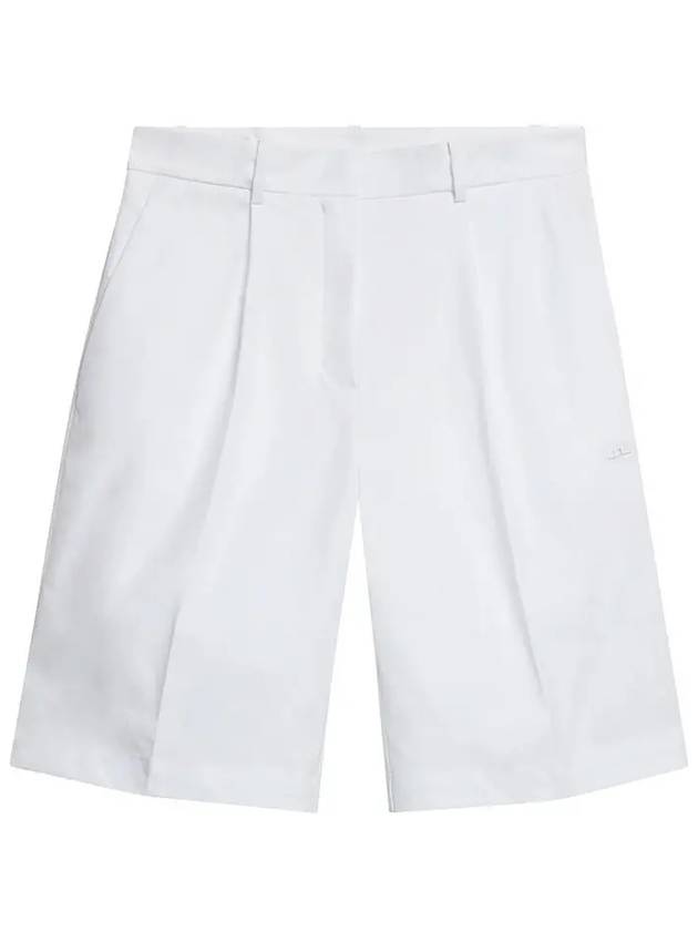 Megh Stretch Shorts White - J.LINDEBERG - BALAAN 2