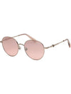 Sunglasses ML0233K 34Z Round Pink Mirror Asian Fit - MONCLER - BALAAN 7