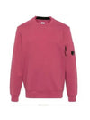 Diagonal Raised Fleece Sweatshirt Pink - CP COMPANY - BALAAN 1