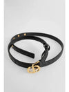 30 Montaigne Leather Belt Black - DIOR - BALAAN 2