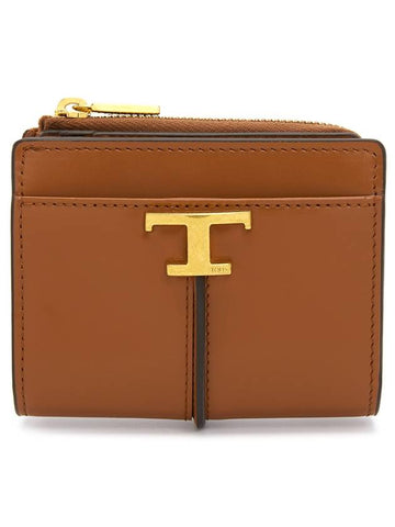 T Timeless XAWTSKB8100KETG807 Women's Half Wallet - TOD'S - BALAAN 1