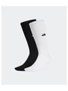 adidas Samba Crew Socks 2P Black White IX6811 - ADIDAS - BALAAN 2