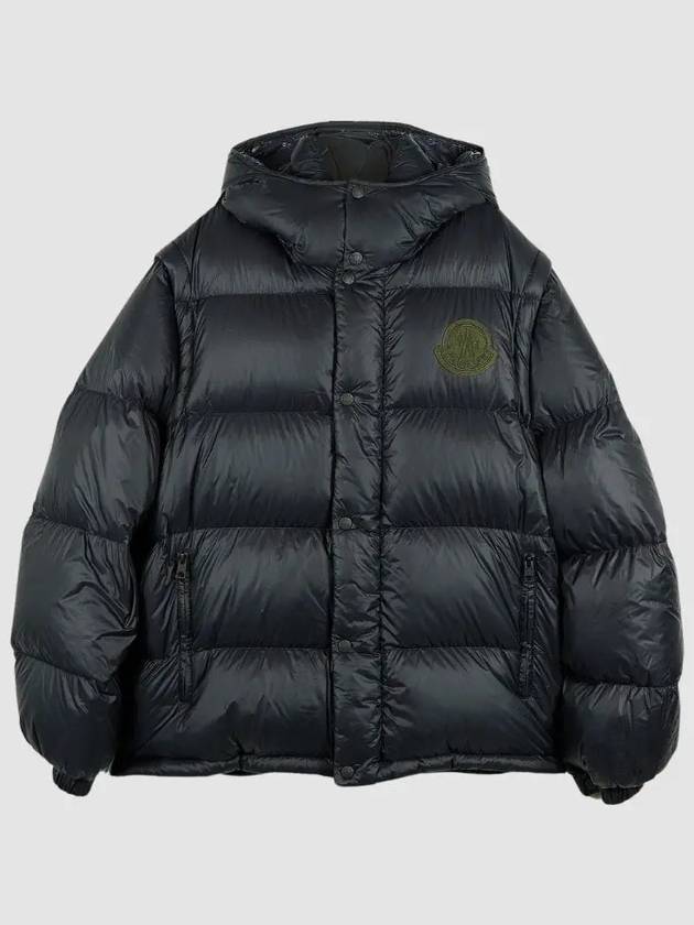 Men s CYCLONE 2 in 1 padded jacket black 1A00022 596RD 997 - MONCLER - BALAAN 1