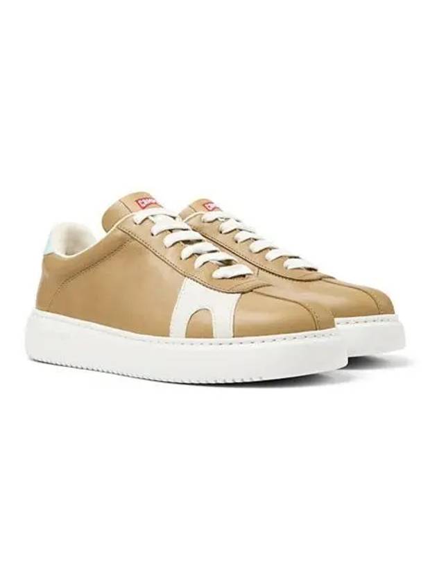 Twins Leather Low Top Sneakers Brown - CAMPER - BALAAN 2