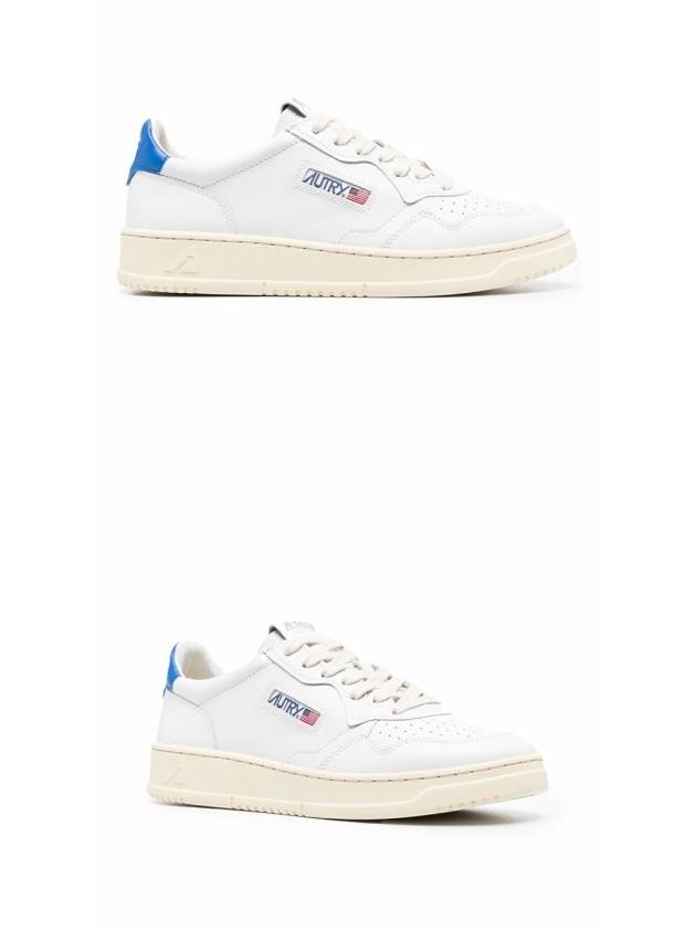 Medalist Blue Tab Low Top Sneakers White - AUTRY - BALAAN 5