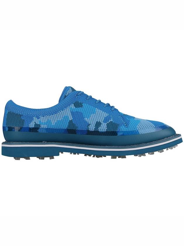 Men's Camo Knit Tuxedo Gallivanter Spike Shoes Blue - G/FORE - BALAAN 5