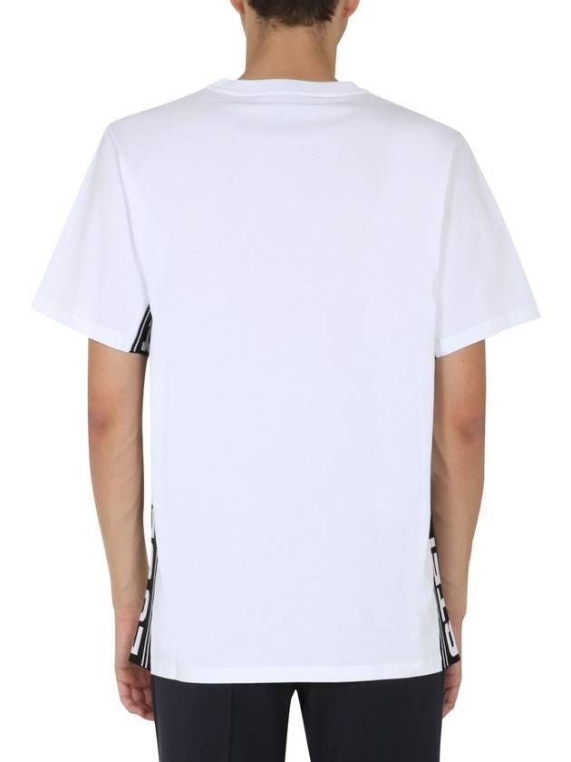 side logo tape short sleeve t-shirt white - STELLA MCCARTNEY - BALAAN 5