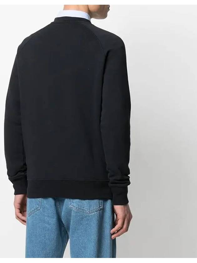 Chillax Fox Patch Classic Sweatshirt Black - MAISON KITSUNE - BALAAN 7