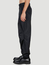 Triangle Logo Re-Nylon Jogger Track Pants Black - PRADA - BALAAN 4