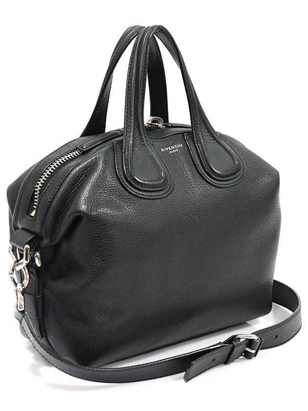 Givenchy BB05096025 001 Black Calfskin Silver Plated New Nightingale Small 2WAY - GIVENCHY - BALAAN 3