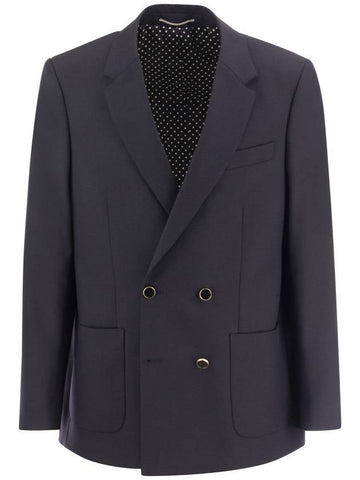 Double-breasted jacket in wool blend - PT TORINO - BALAAN 1