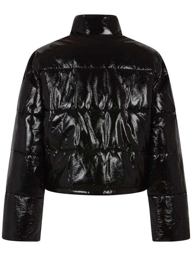 Vinyl Padding Jacket Black - COURREGES - BALAAN 3