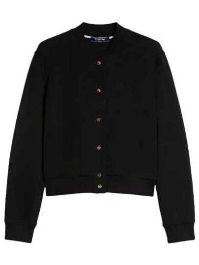 BARBANO 007 Barbano black bomber jacket - MAX MARA - BALAAN 2