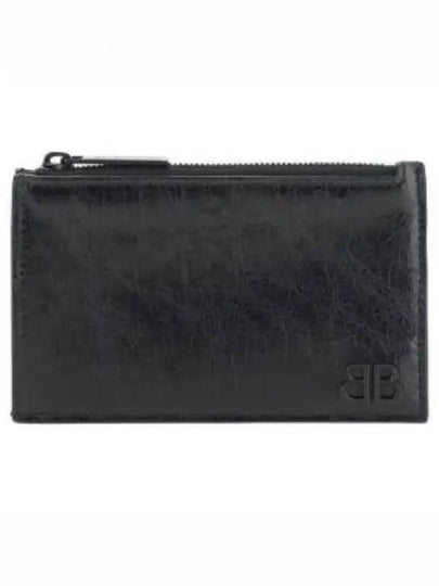 Monaco Long Coin Card Wallet Black - BALENCIAGA - BALAAN 2