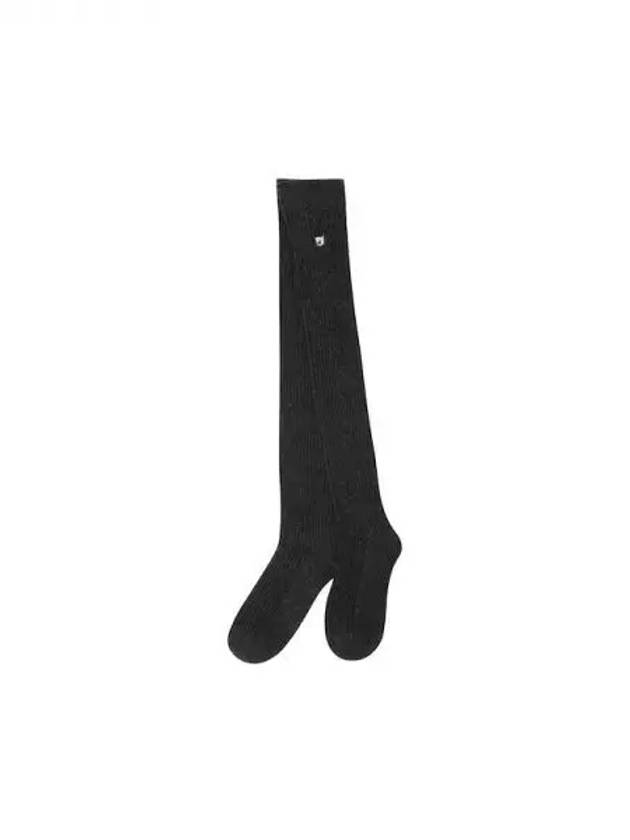 Golf Women s Ribbed Overknee Socks WGLCX23712GYD Domestic Product GQ0Z24021424802 - WAAC - BALAAN 1