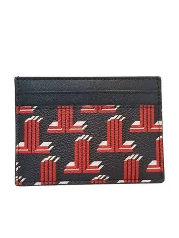 SLWPC0 JLTE 3524 Monogram Card Holder Wallet - LANVIN - BALAAN 1