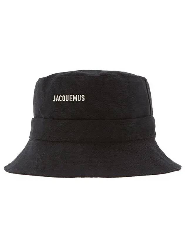 Le Bob Gadjo Bucket Hat Black - JACQUEMUS - BALAAN 2