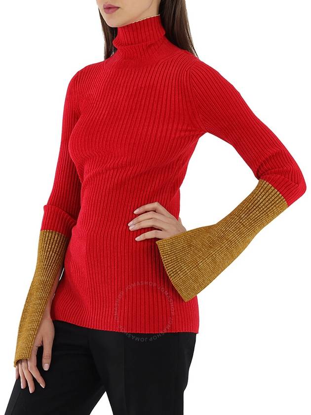 knit turtleneck red - MONCLER - BALAAN 4