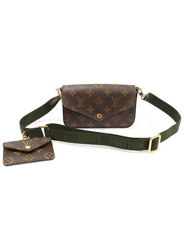 M80091 Monogram Canvas Felicity Strap Go Cross Bag - LOUIS VUITTON - BALAAN 1