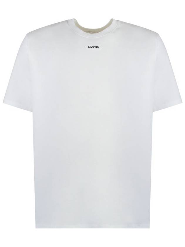 Lanvin Logo Cotton T-Shirt - LANVIN - BALAAN 1