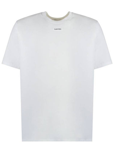 Lanvin Logo Cotton T-Shirt - LANVIN - BALAAN 1