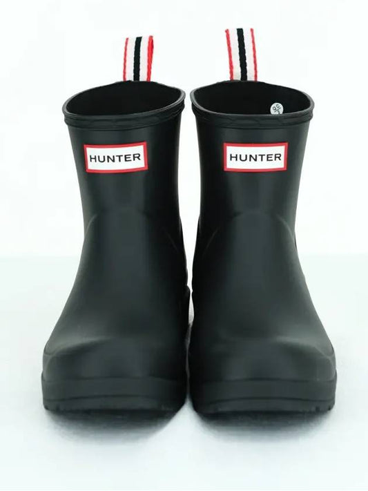 Women's Rain Boots Original Play Short Black WFS2020RMA - HUNTER - BALAAN 1