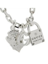 Trademark 3 charm pendant necklace YBB796359001 796359 - GUCCI - BALAAN 2