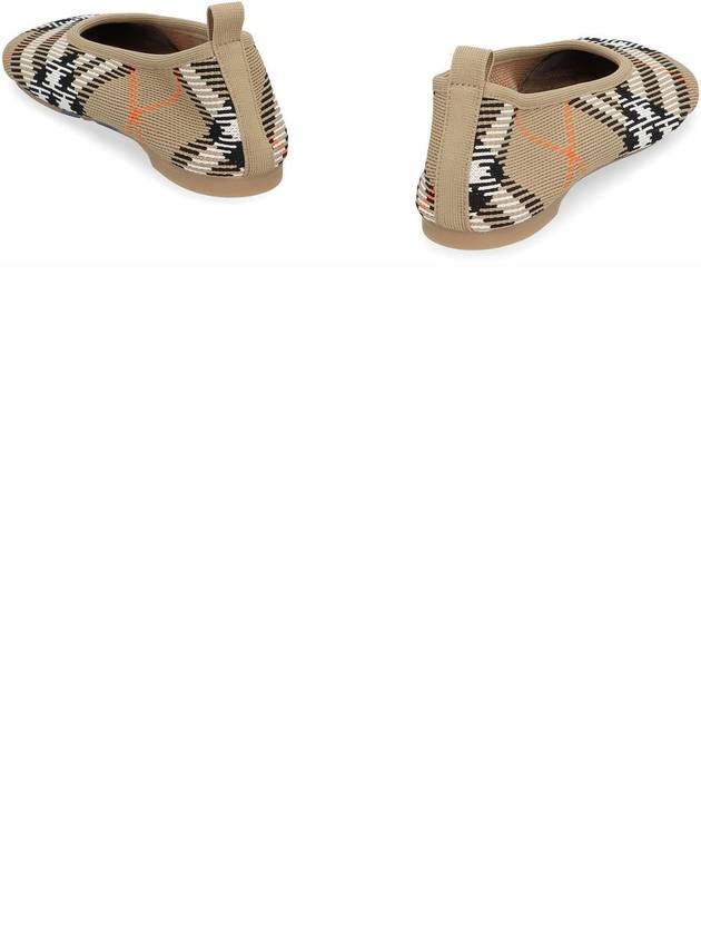 Baby Check Knit Ballerina Sand - BURBERRY - BALAAN 5