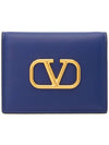 P0T39LMG UUW Men s Business Card Wallet - VALENTINO - BALAAN 1