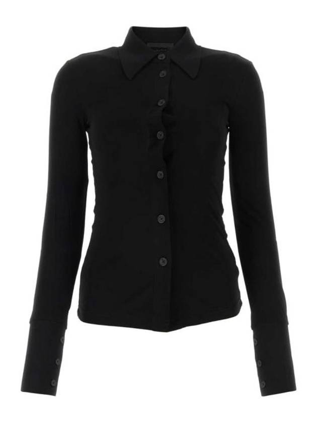 Slim Fit Jersey Shirt Black - HELMUT LANG - BALAAN 2