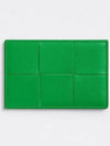 Intrecciato Calfskin Card Wallet Green - BOTTEGA VENETA - BALAAN 2