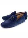 Gommino Suede Driving Shoes Blue - TOD'S - BALAAN 2