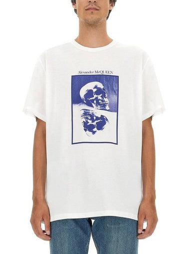 Alexander McQueen Logo Print T-Shirt - ALEXANDER MCQUEEN - BALAAN 1